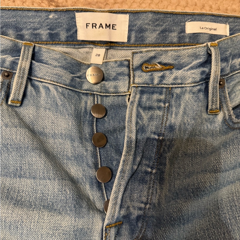 Frame Denim Light Blue Jeans